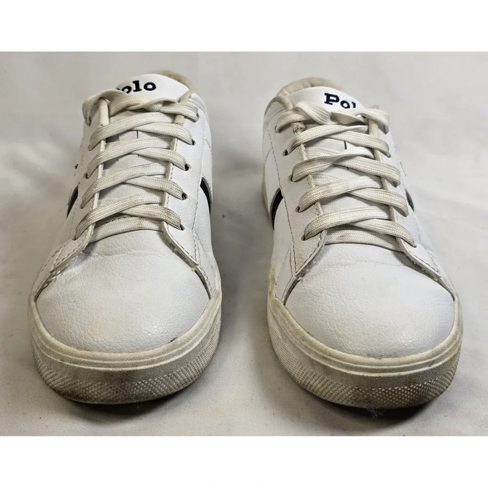 Kid's Size 3Y Polo Ralph Lauren Frazier (white/navy)